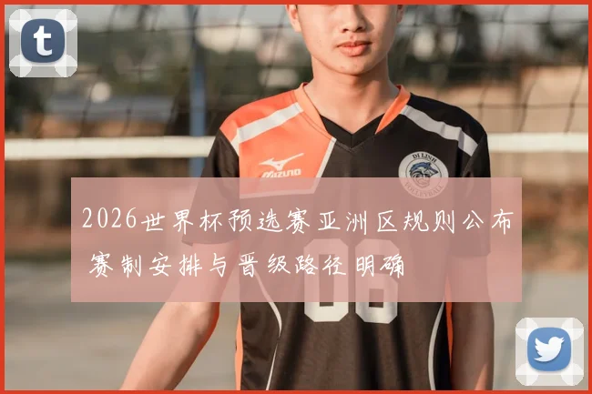 2026世界杯预选赛亚洲区规则公布 赛制安排与晋级路径明确